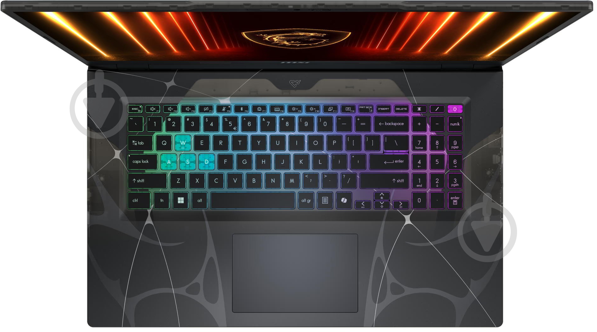 Ноутбук MSI Cyborg 17 B2RWEKG-072XUA 17,3" (9S7-17U332-072) translucent black - фото 7