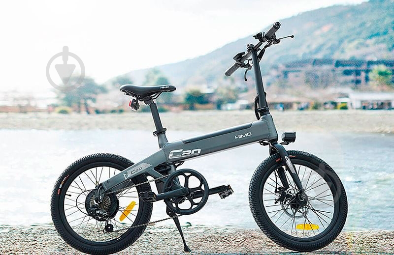 Электровелосипед Xiaomi Himo C20 grey (621225) - фото 9