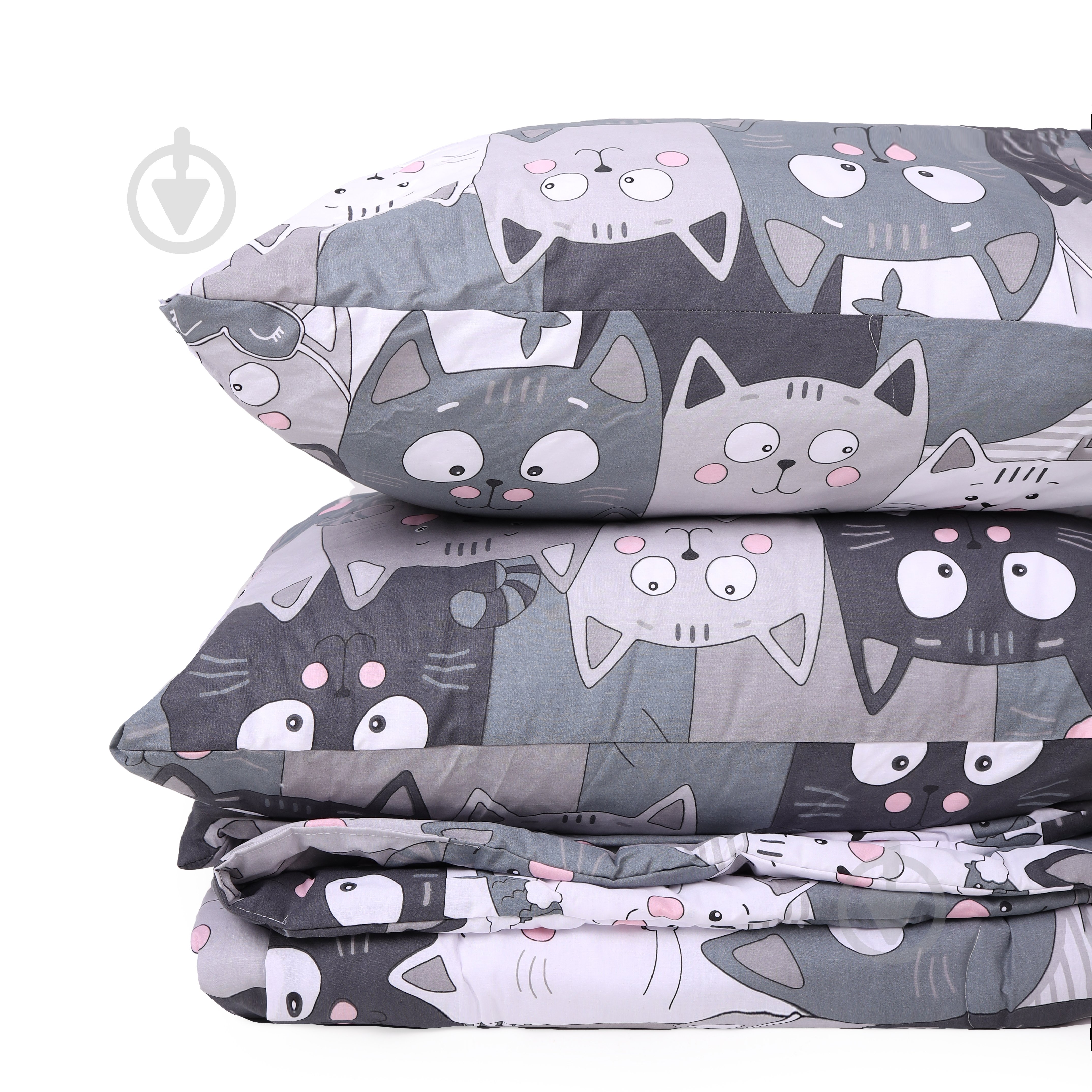 Набор №2929 Сolor Fun Line 17-0543 Hendri лето (одеяло + 2 подушки + 2 наволочки + простынь) 172x205 см MirSon разноцветный - фото 2 Набор №2929 Сolor Fun Line 17-0543 Hendri лето (одеяло + 2 подушки + 2 наволочки + простынь) 172x205 см MirSon разноцветный - фото 2