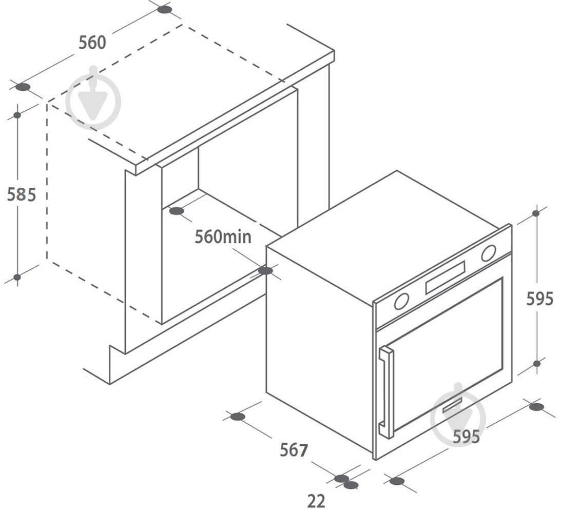 Духовой шкаф Candy FPE 602A/6 X - фото 2 Духовой шкаф Candy FPE 602A/6 X - фото 2
