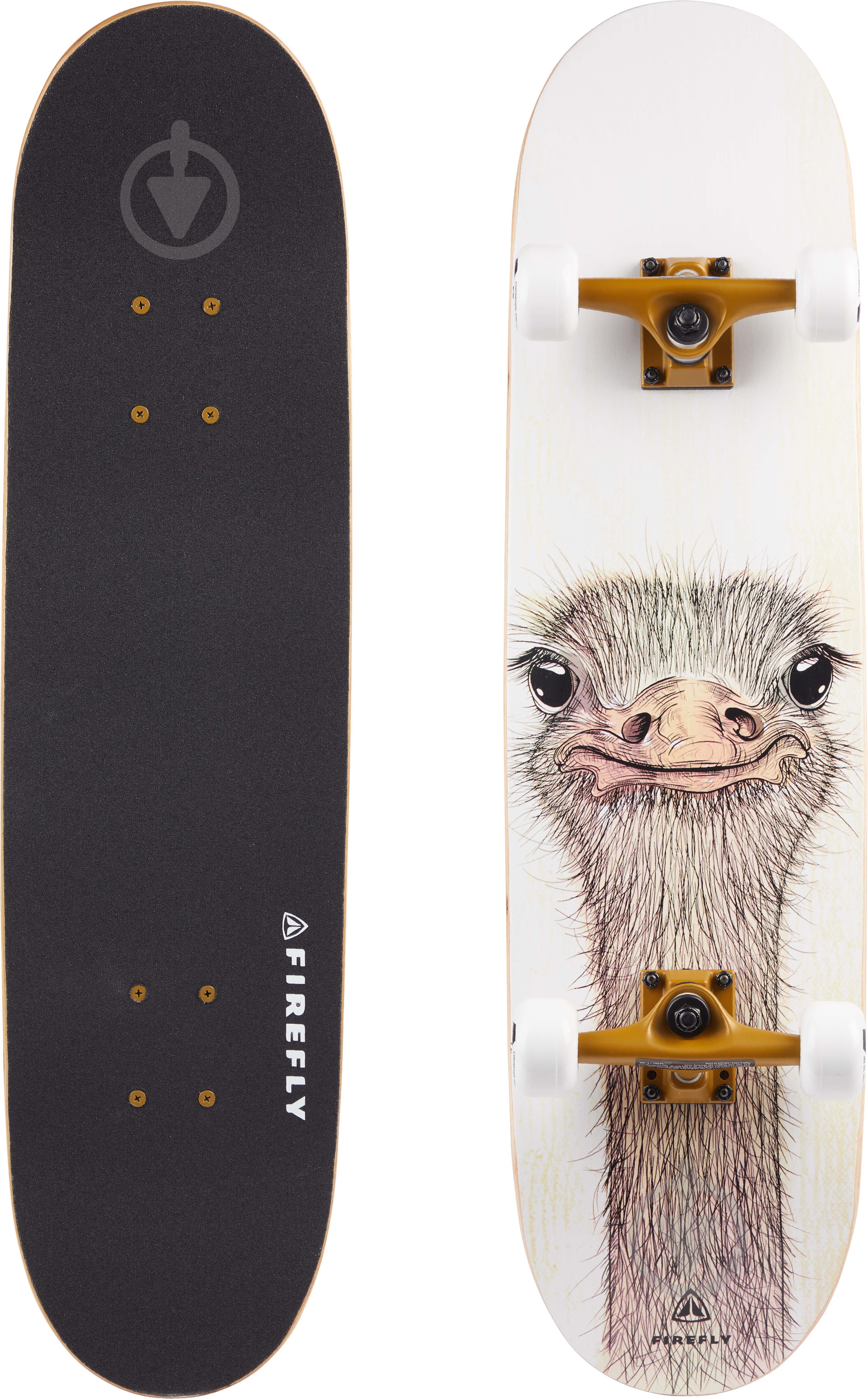 Скейтборд Firefly 414756-904001 SKB 505 білий із малюнком - фото 1