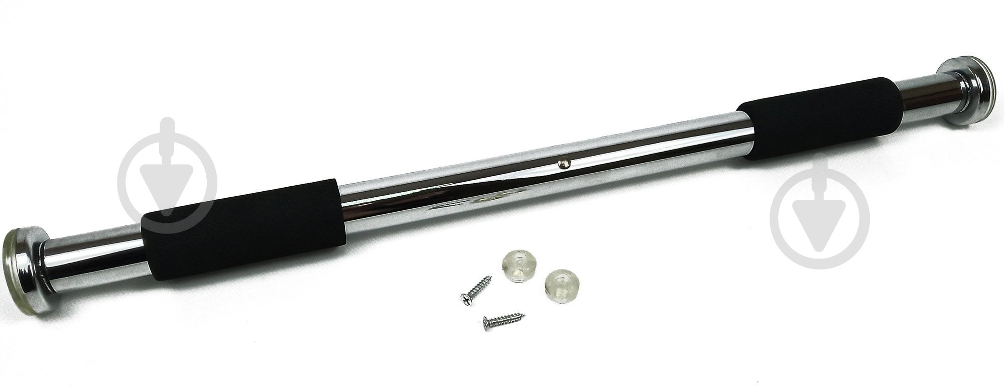 Турник дверной EasyFit длина 63-100/83-130 см хром EF-1633-2 - фото 1