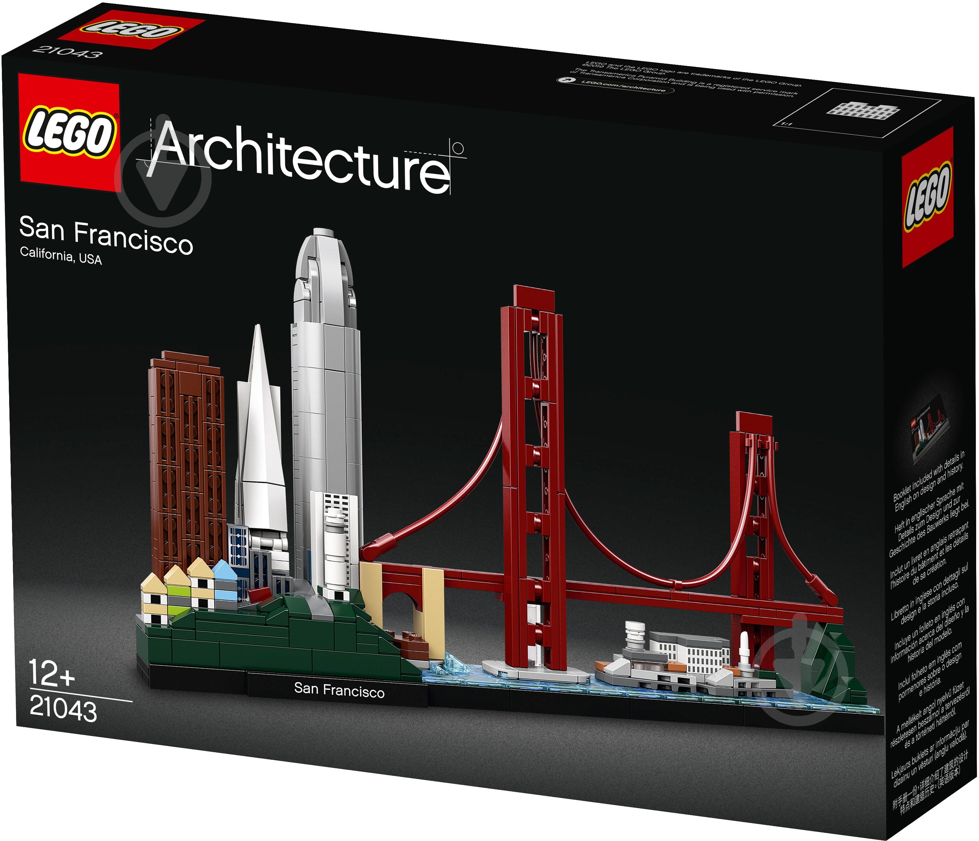 Конструктор LEGO Architecture Сан-Франциско 21043 - фото 27 Конструктор LEGO Architecture Сан-Франциско 21043 - фото 27