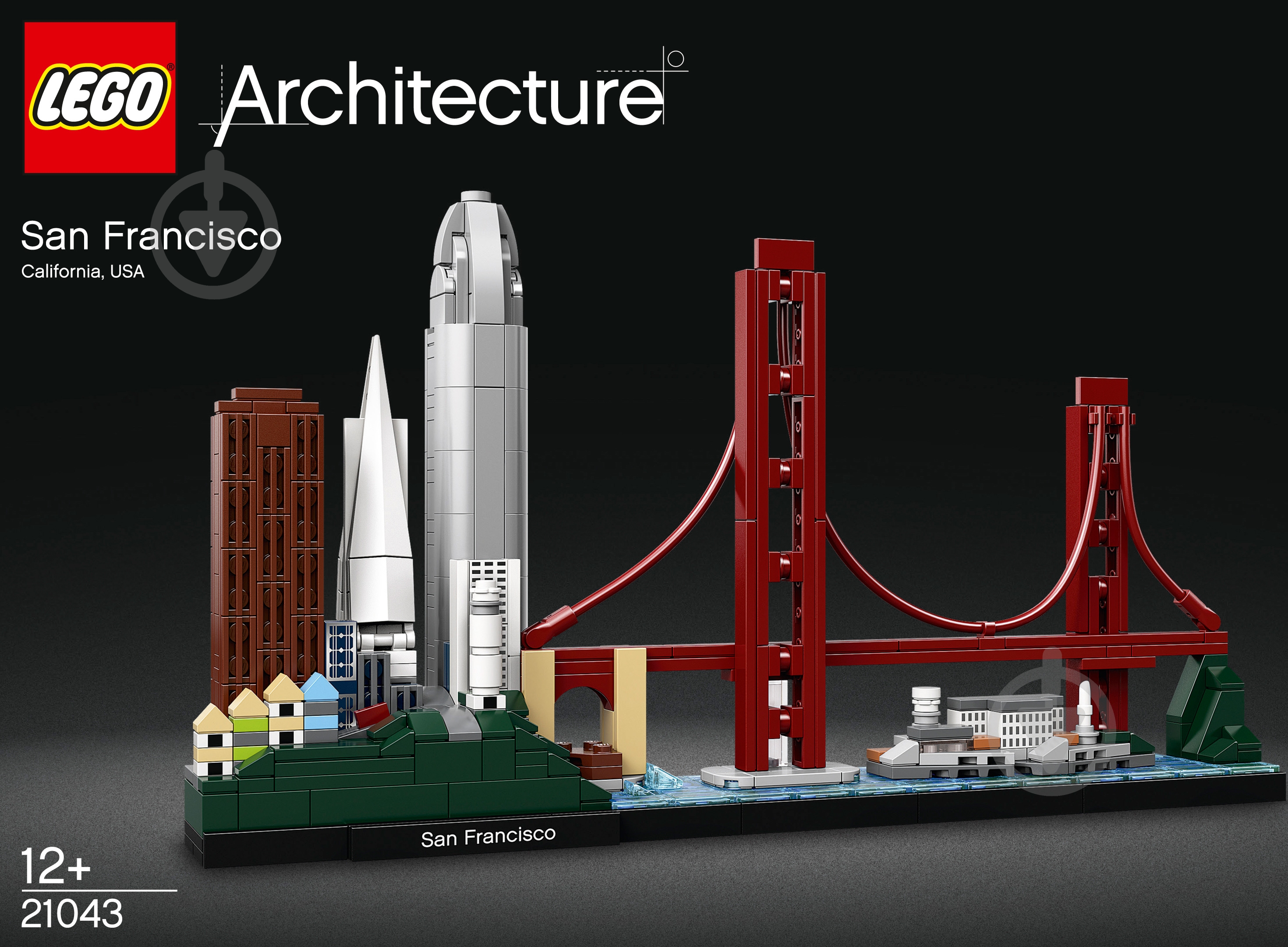 Конструктор LEGO Architecture Сан-Франциско 21043 - фото 26 Конструктор LEGO Architecture Сан-Франциско 21043 - фото 26