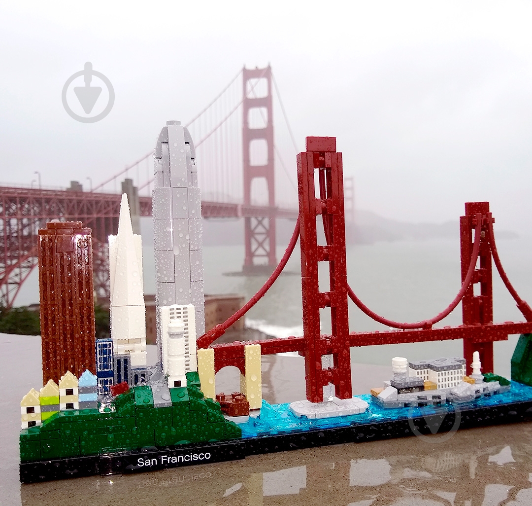 Конструктор LEGO Architecture Сан-Франциско 21043 - фото 13 Конструктор LEGO Architecture Сан-Франциско 21043 - фото 13