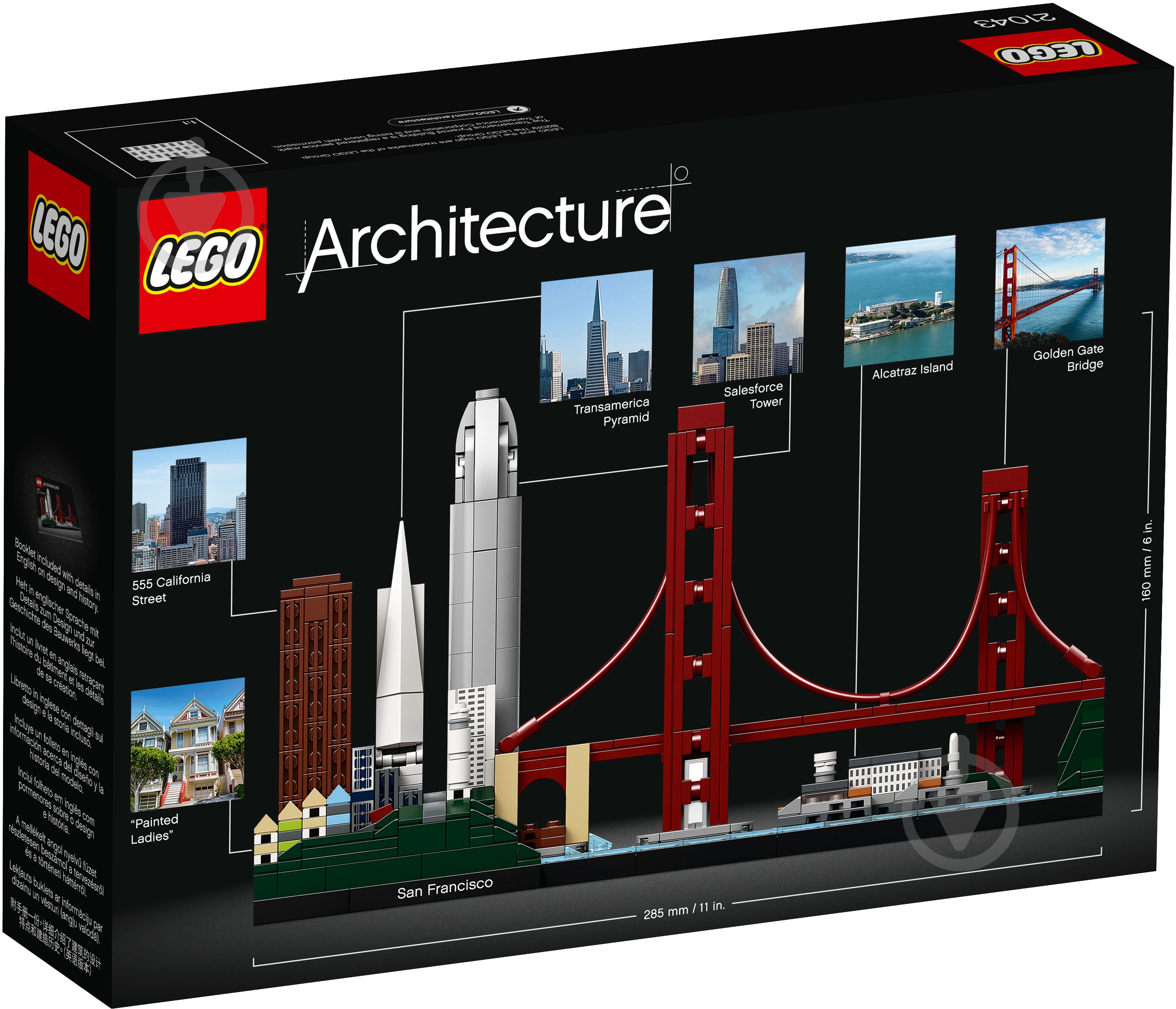 Конструктор LEGO Architecture Сан-Франциско 21043 - фото 29 Конструктор LEGO Architecture Сан-Франциско 21043 - фото 29