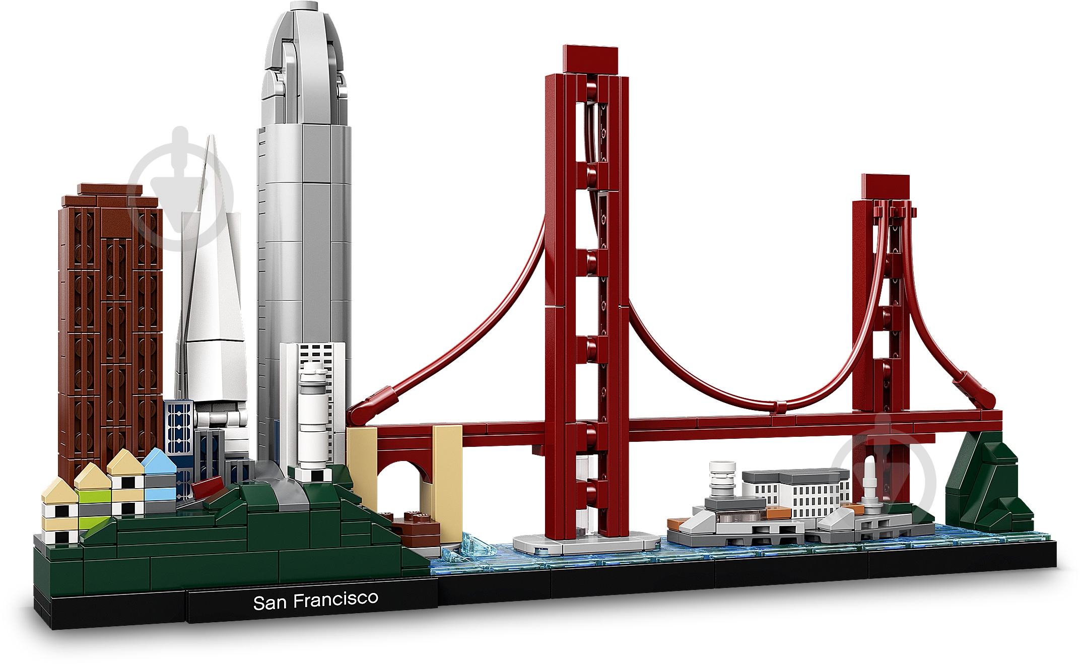Конструктор LEGO Architecture Сан-Франциско 21043 - фото 4 Конструктор LEGO Architecture Сан-Франциско 21043 - фото 4