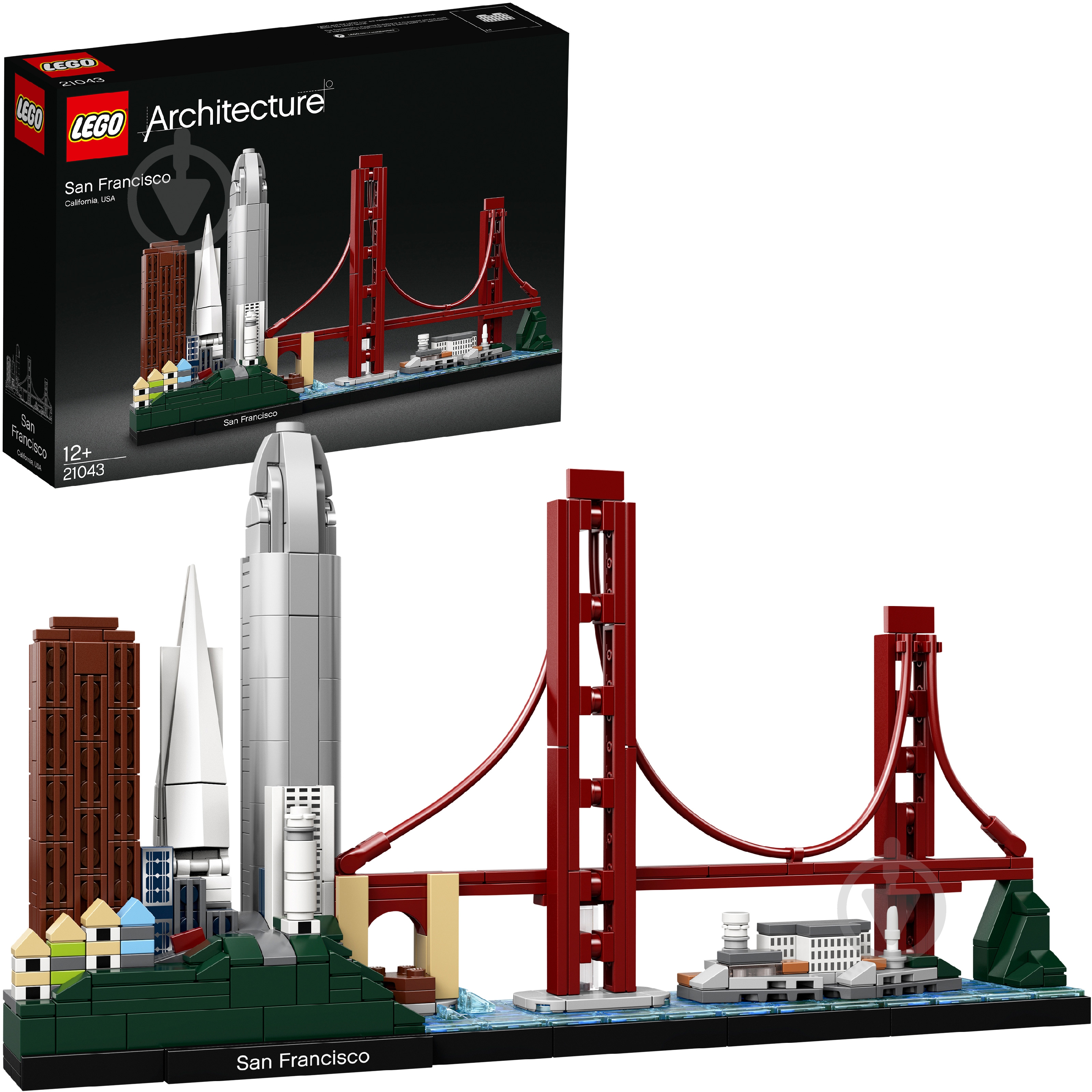 Конструктор LEGO Architecture Сан-Франциско 21043 - фото 2 Конструктор LEGO Architecture Сан-Франциско 21043 - фото 2