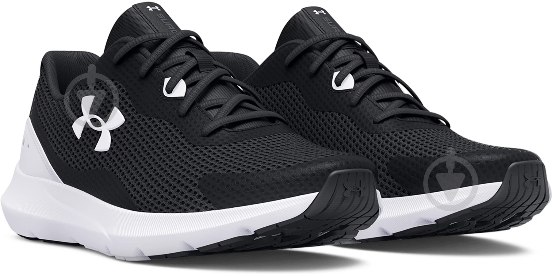 Кроссовки мужские демисезонные Under Armour SURGE 3 3024883-001 р.43 черные - фото 3 Кроссовки мужские демисезонные Under Armour SURGE 3 3024883-001 р.43 черные - фото 3