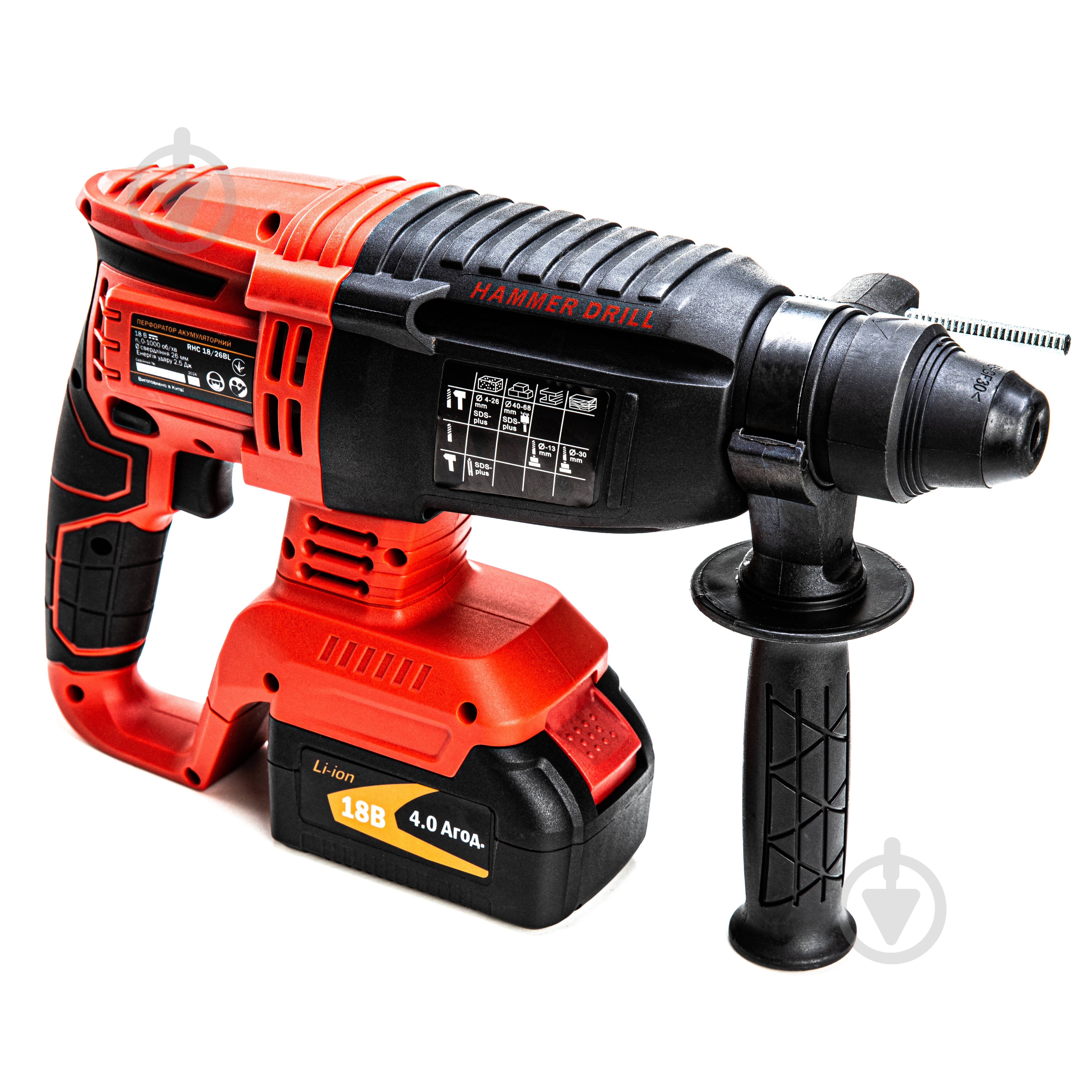 Перфоратор GTM RHC18/26BL - фото 3