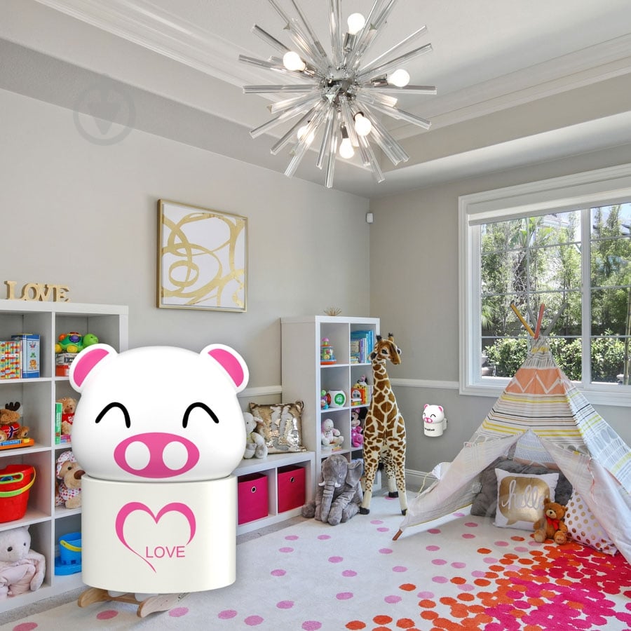 Ночник LightMaster Свинка белый DEL4022 - фото 3 Ночник LightMaster Свинка белый DEL4022 - фото 3