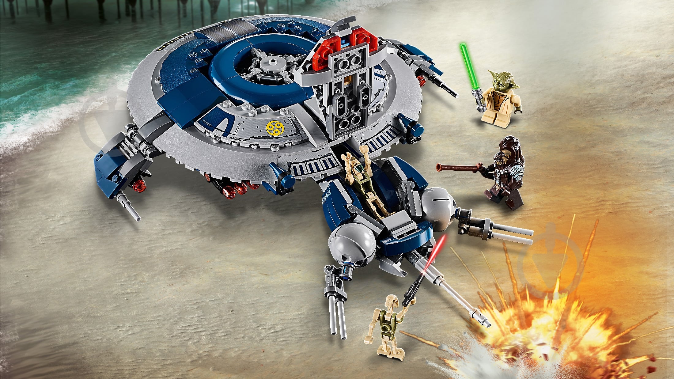 Конструктор LEGO Star Wars Дроид-истребитель 75233 - фото 12