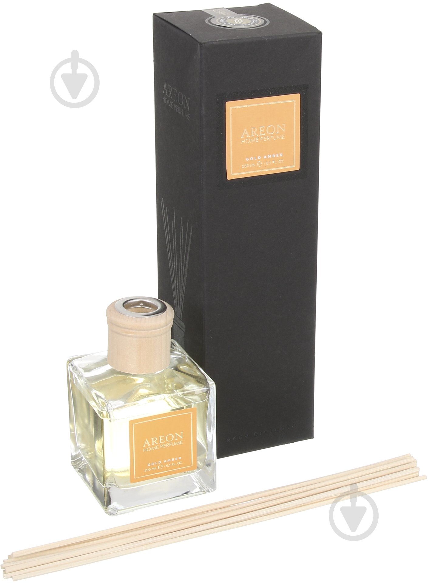 Аромадифузор для дому АРЕОН Black Золотий Янтар 150 мл - фото 1 Аромадифузор для дому АРЕОН Black Золотий Янтар 150 мл - фото 1