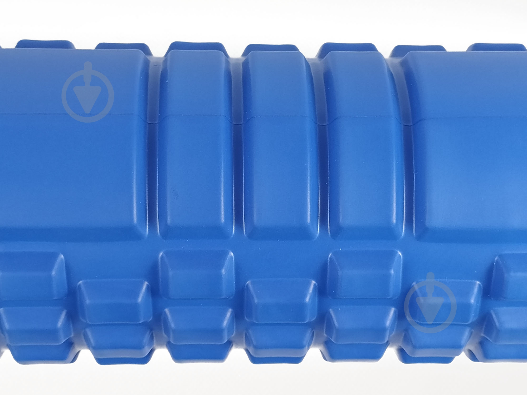 Ролик массажный EasyFit Grid Roller v2.1 синий 45 см - фото 3