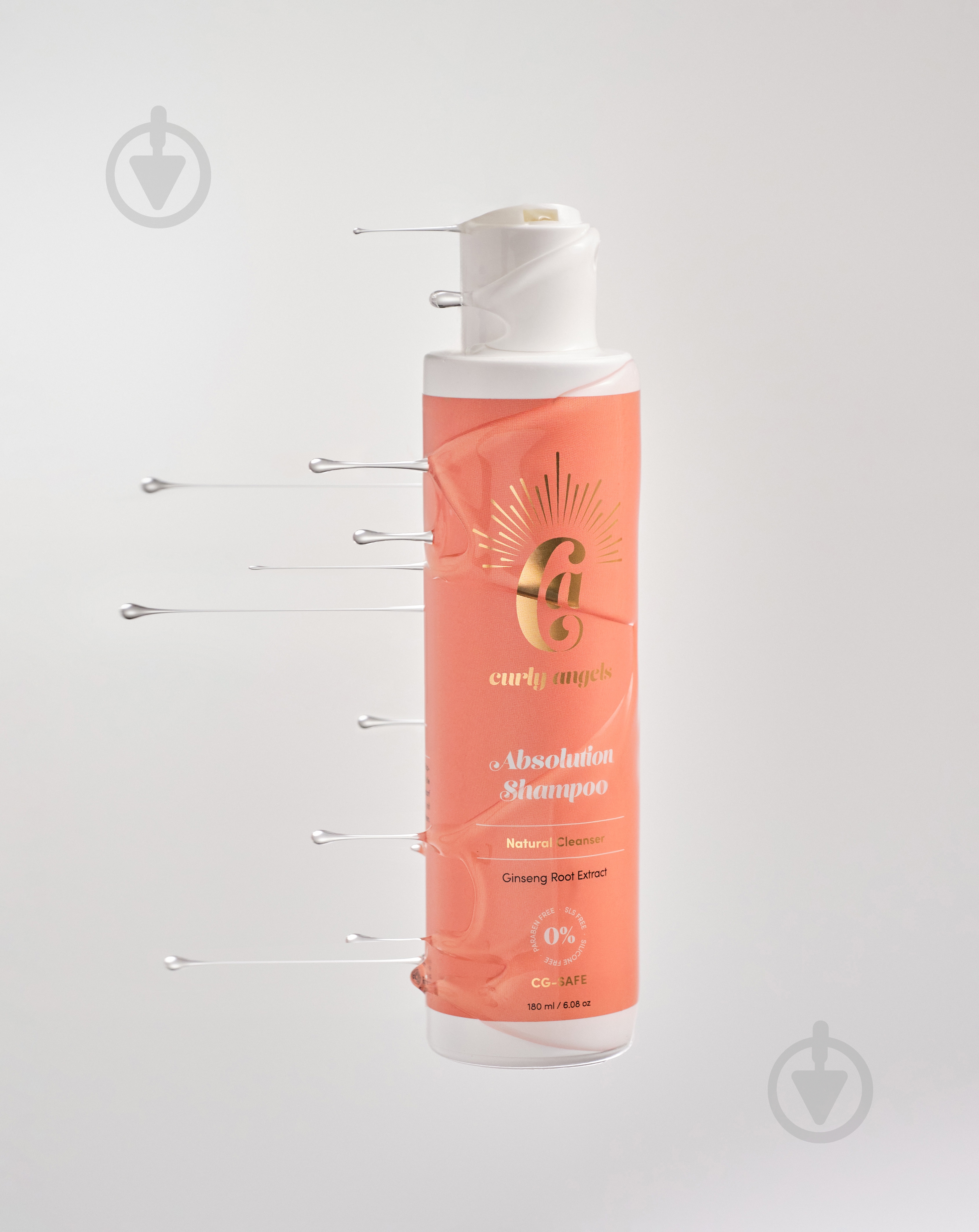 Шампунь Curly Angels Absolution Deep Cleansing Shampoo для вьющихся волос 180 мл - фото 1 Шампунь Curly Angels Absolution Deep Cleansing Shampoo для вьющихся волос 180 мл - фото 1