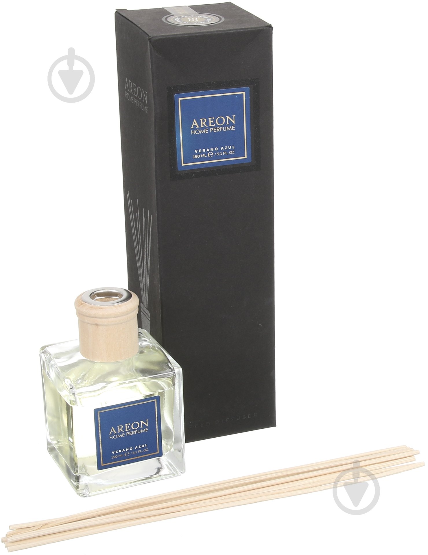 Аромадиффузор для дома АРЕОН Black Верано Азул 150 мл - фото 1