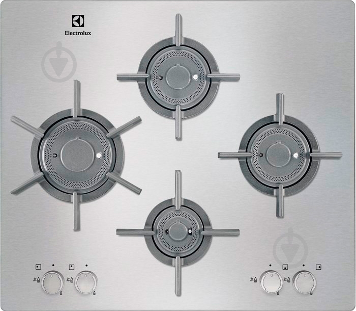 Варочная поверхность газовая Electrolux EGU 96647 LX - фото 1