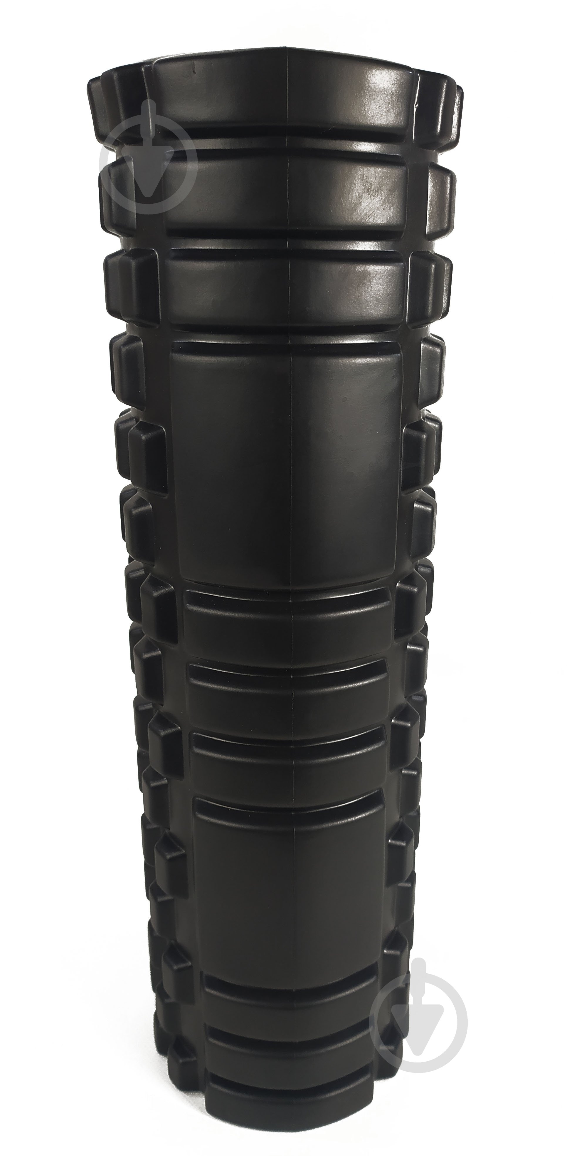 Ролик масажний EasyFit Grid Roller v2.1 чорний 45 см - фото 4