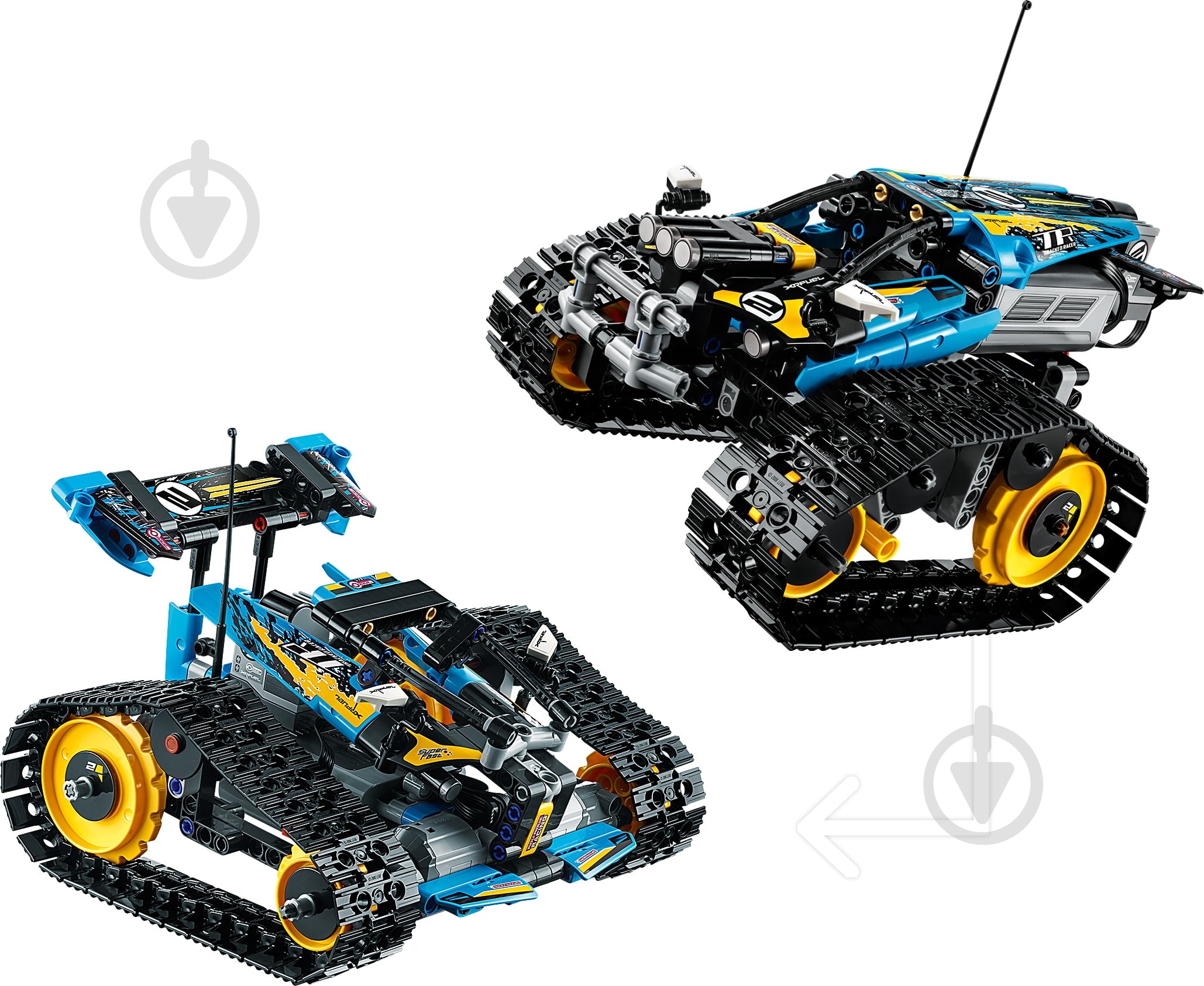 Конструктор LEGO Technic Каскадерский гоночный автомобиль на радиоуправлении 42095 - фото 18