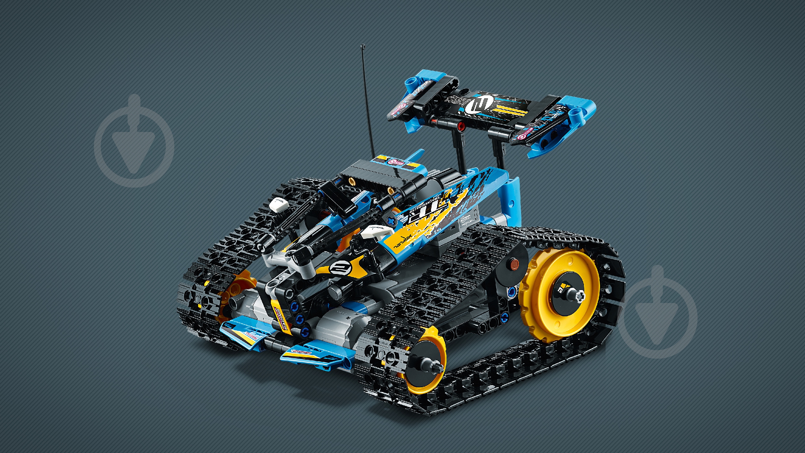 Конструктор LEGO Technic Каскадерский гоночный автомобиль на радиоуправлении 42095 - фото 28
