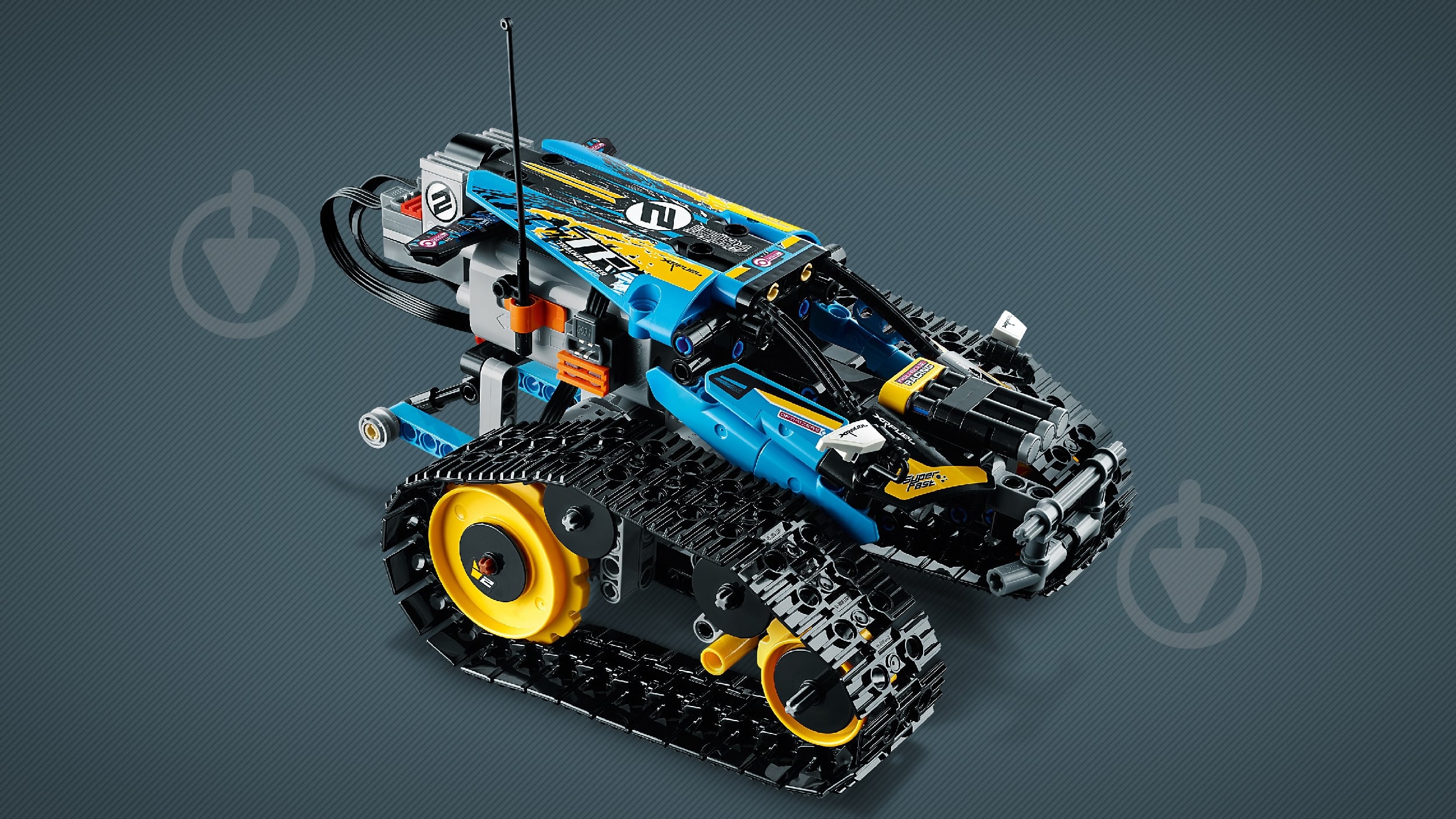 Конструктор LEGO Technic Каскадерский гоночный автомобиль на радиоуправлении 42095 - фото 27