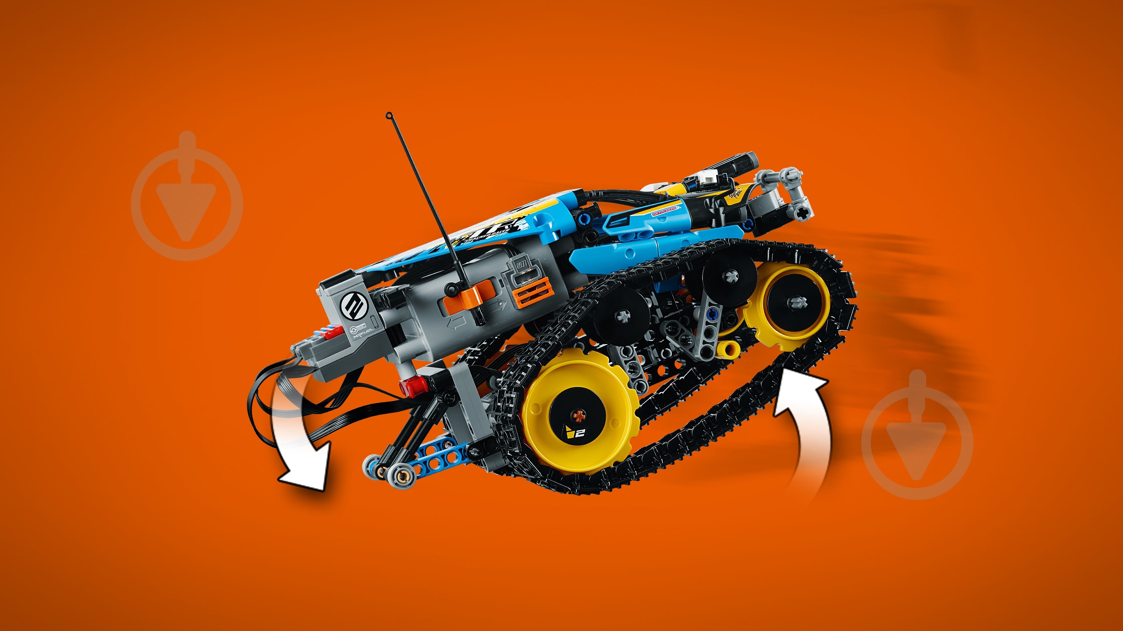 Конструктор LEGO Technic Каскадерский гоночный автомобиль на радиоуправлении 42095 - фото 35