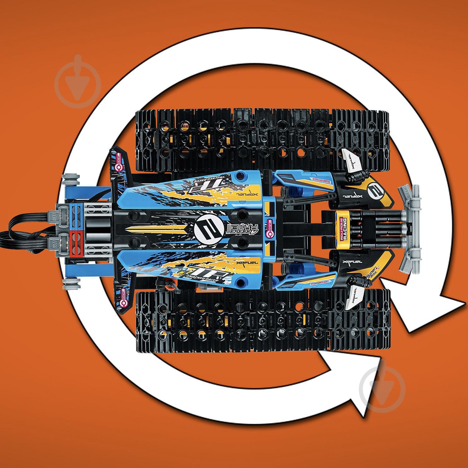 Конструктор LEGO Technic Каскадерский гоночный автомобиль на радиоуправлении 42095 - фото 16