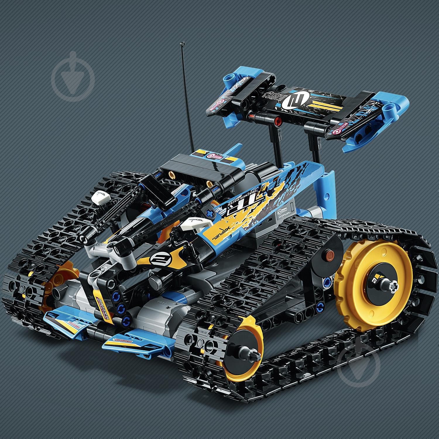 Конструктор LEGO Technic Каскадерский гоночный автомобиль на радиоуправлении 42095 - фото 14