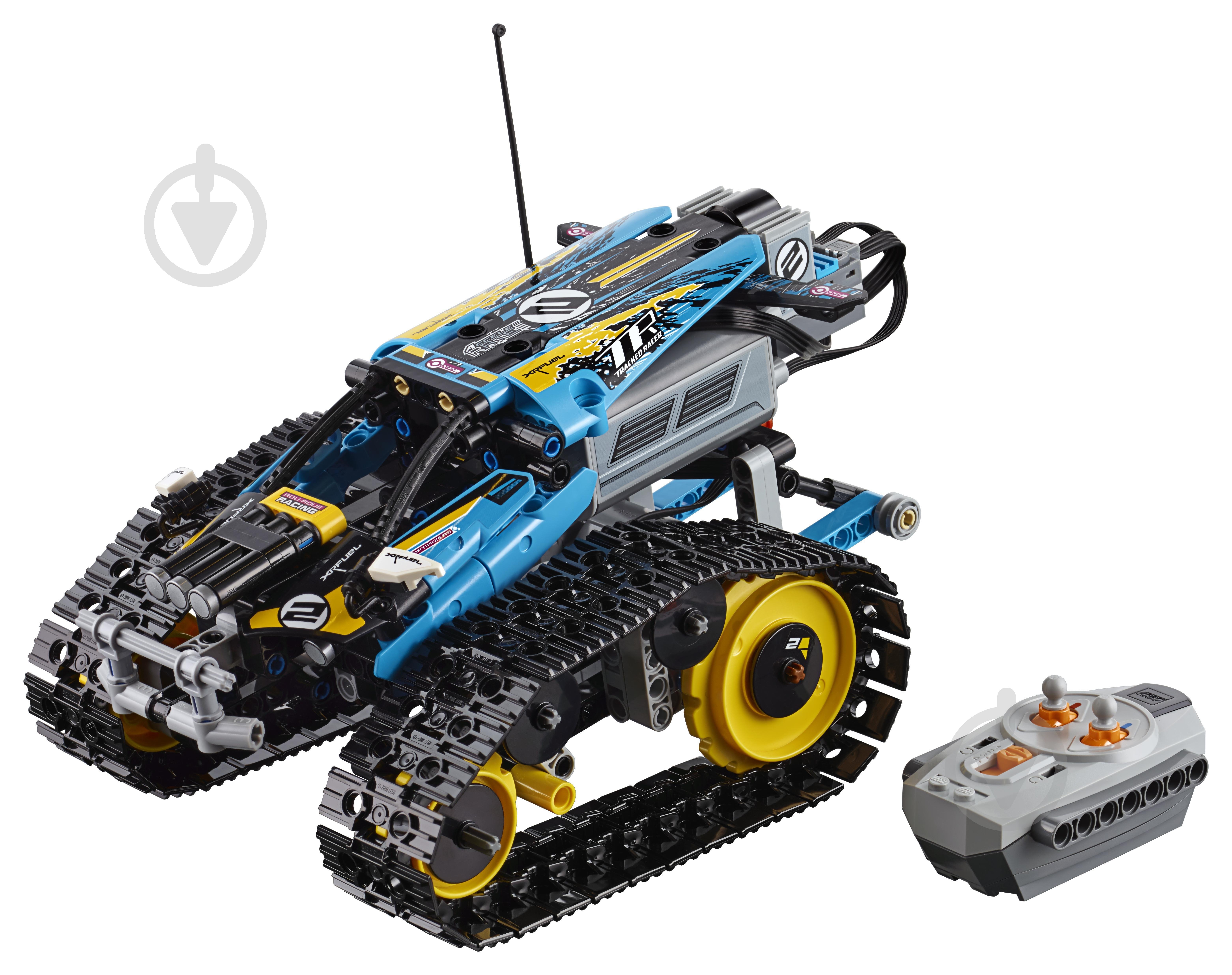 Конструктор LEGO Technic Каскадерский гоночный автомобиль на радиоуправлении 42095 - фото 13
