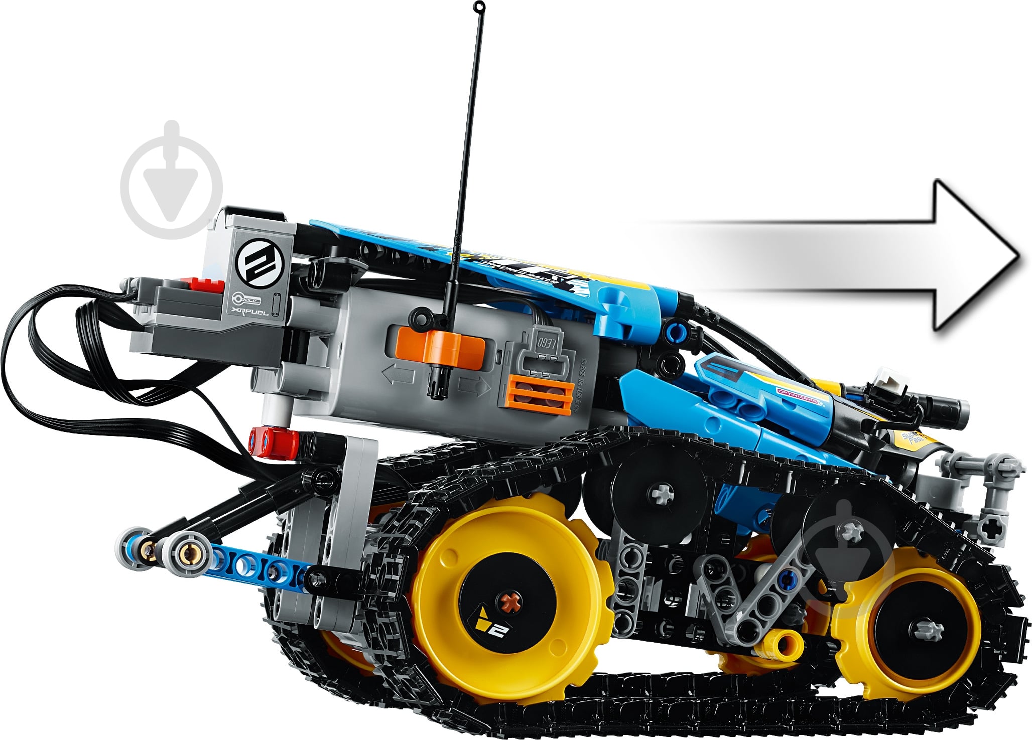 Конструктор LEGO Technic Каскадерский гоночный автомобиль на радиоуправлении 42095 - фото 23