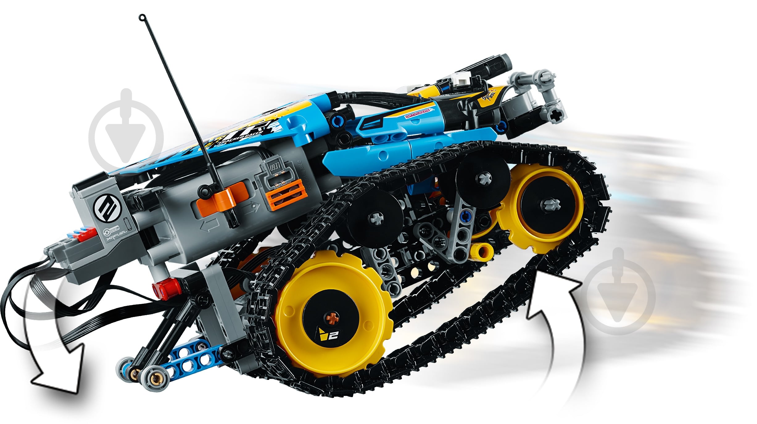 Конструктор LEGO Technic Каскадерский гоночный автомобиль на радиоуправлении 42095 - фото 24