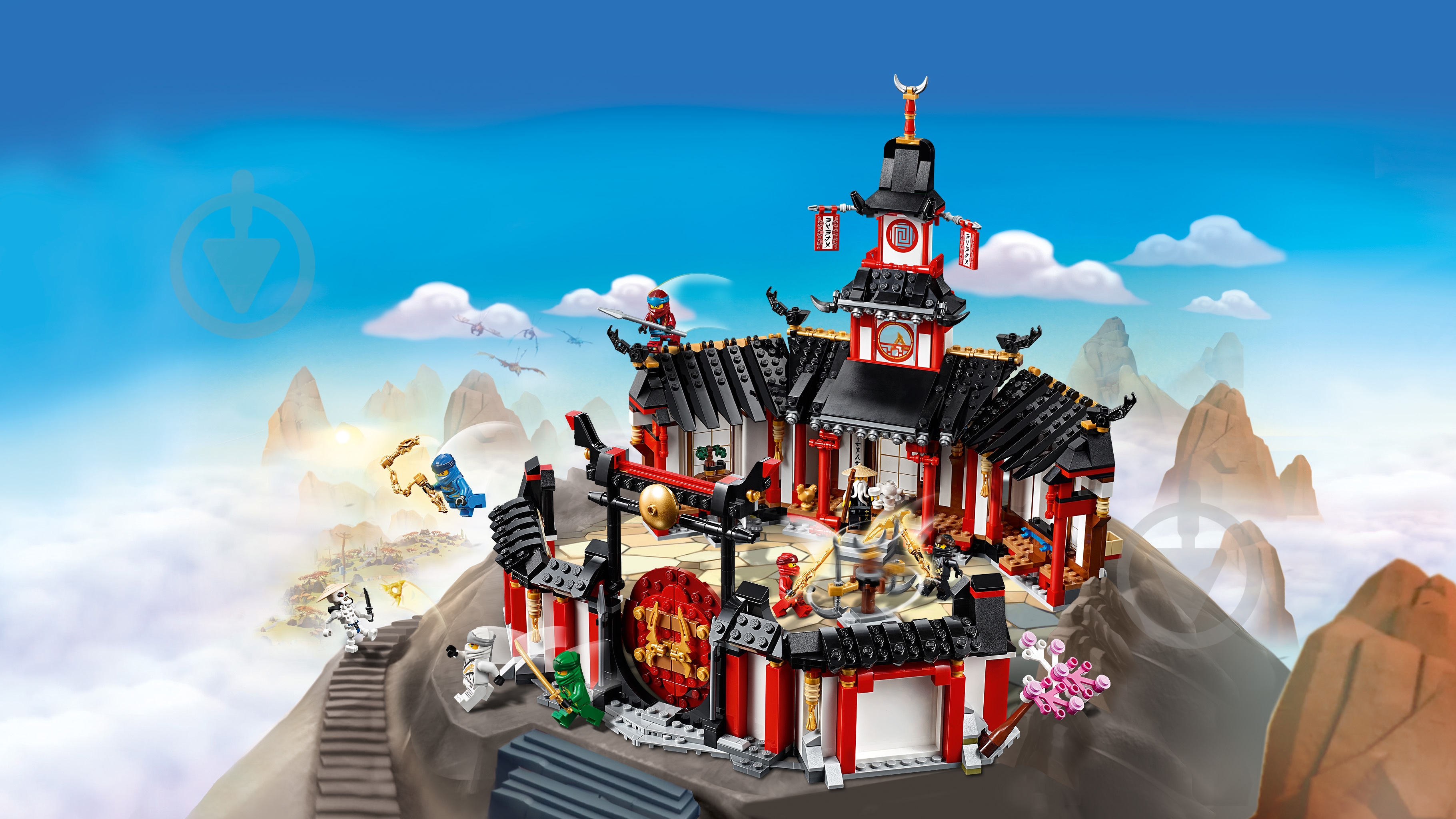Конструктор LEGO Ninjago Монастырь Кружитцу 70670 - фото 14
