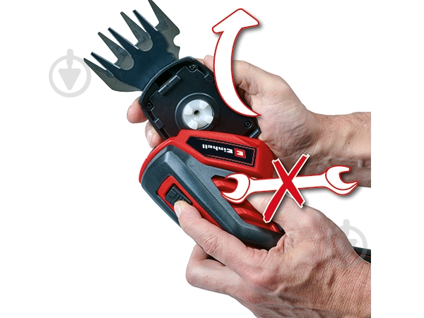 Ножиці для трави та кущів Einhell GC-CG 3,6/70 Li 3410360 - фото 9 Ножиці для трави та кущів Einhell GC-CG 3,6/70 Li 3410360 - фото 9