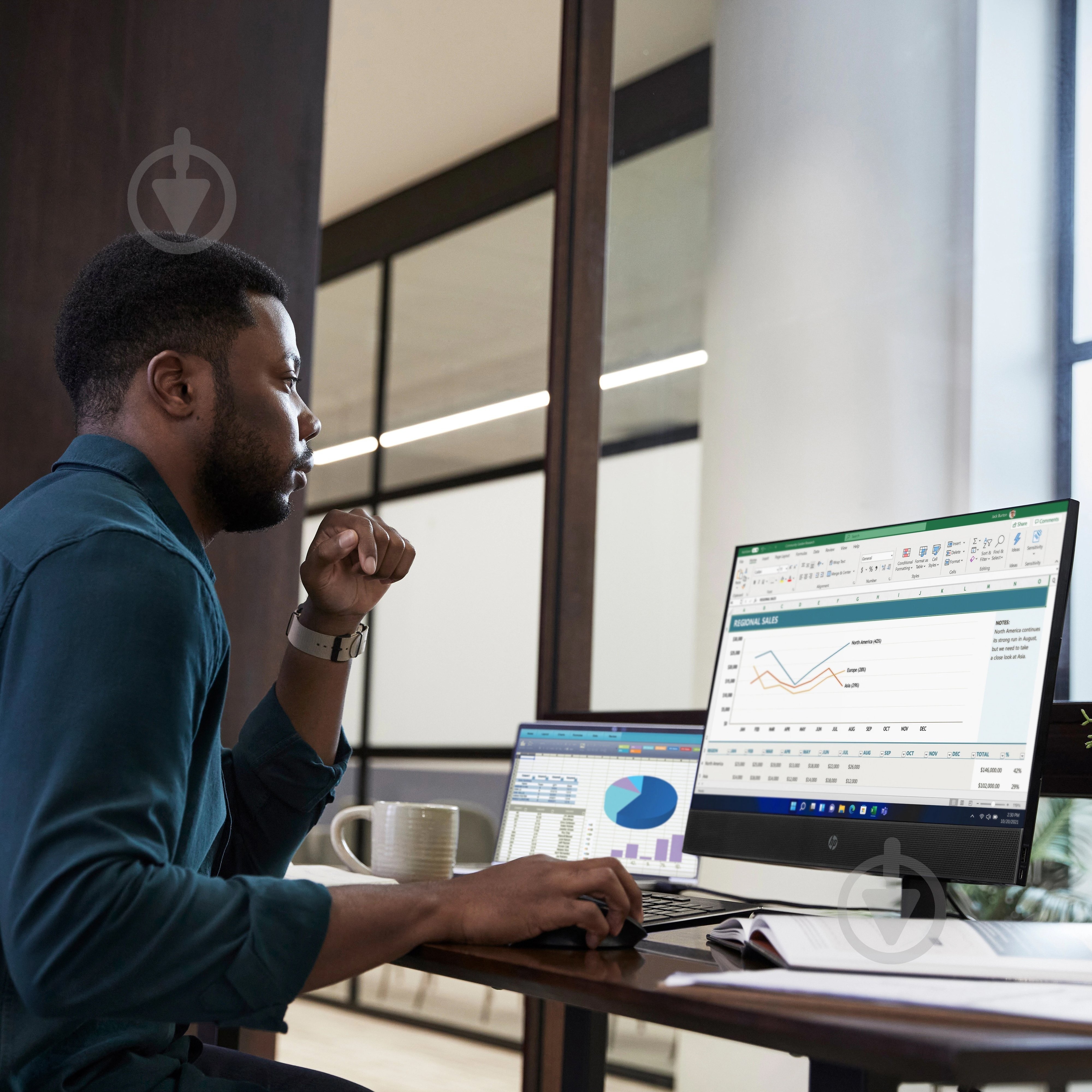 Моноблок HP ProOne 440-G9 23,8" (A54WJET) black - фото 9 Моноблок HP ProOne 440-G9 23,8" (A54WJET) black - фото 9