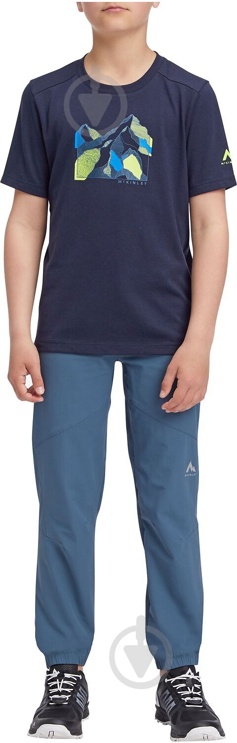Футболка McKinley ELLIS JR 427264-510 р.152 синій - фото 2 Футболка McKinley ELLIS JR 427264-510 р.152 синій - фото 2