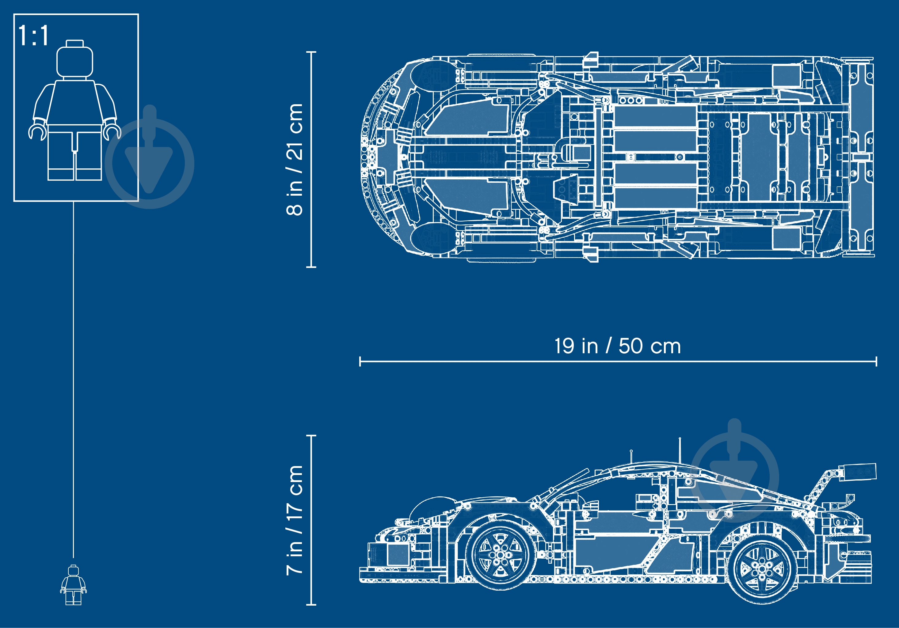 Конструктор LEGO Technic Porsche 911 RSR 42096 - фото 38 Конструктор LEGO Technic Porsche 911 RSR 42096 - фото 38