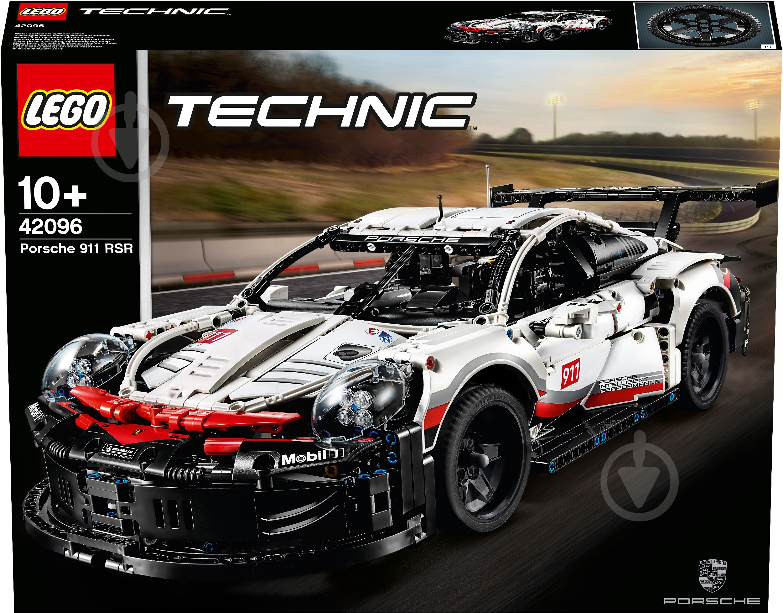 Конструктор LEGO Technic Porsche 911 RSR 42096 - фото 36 Конструктор LEGO Technic Porsche 911 RSR 42096 - фото 36