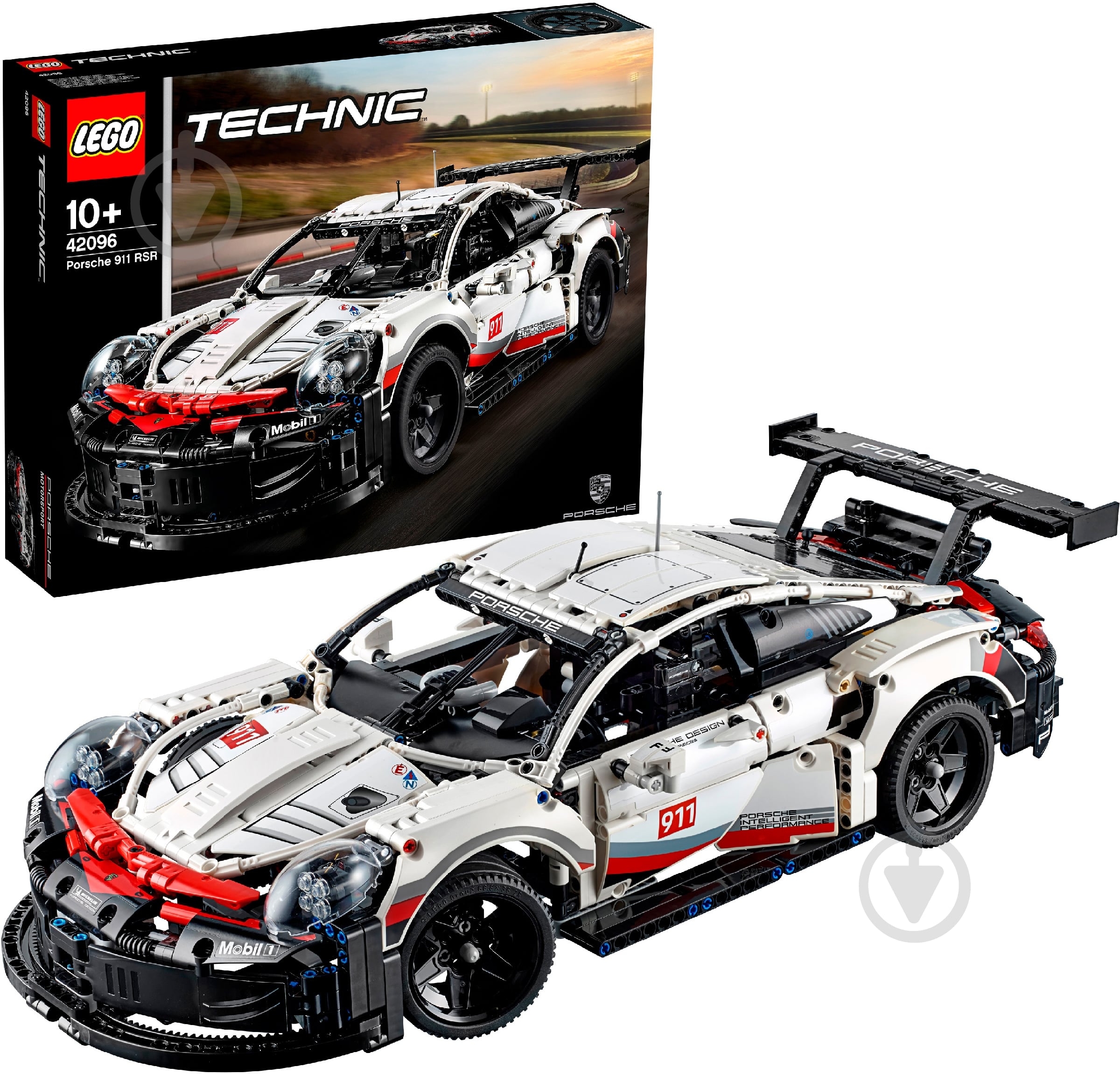 Конструктор LEGO Technic Porsche 911 RSR 42096 - фото 9 Конструктор LEGO Technic Porsche 911 RSR 42096 - фото 9