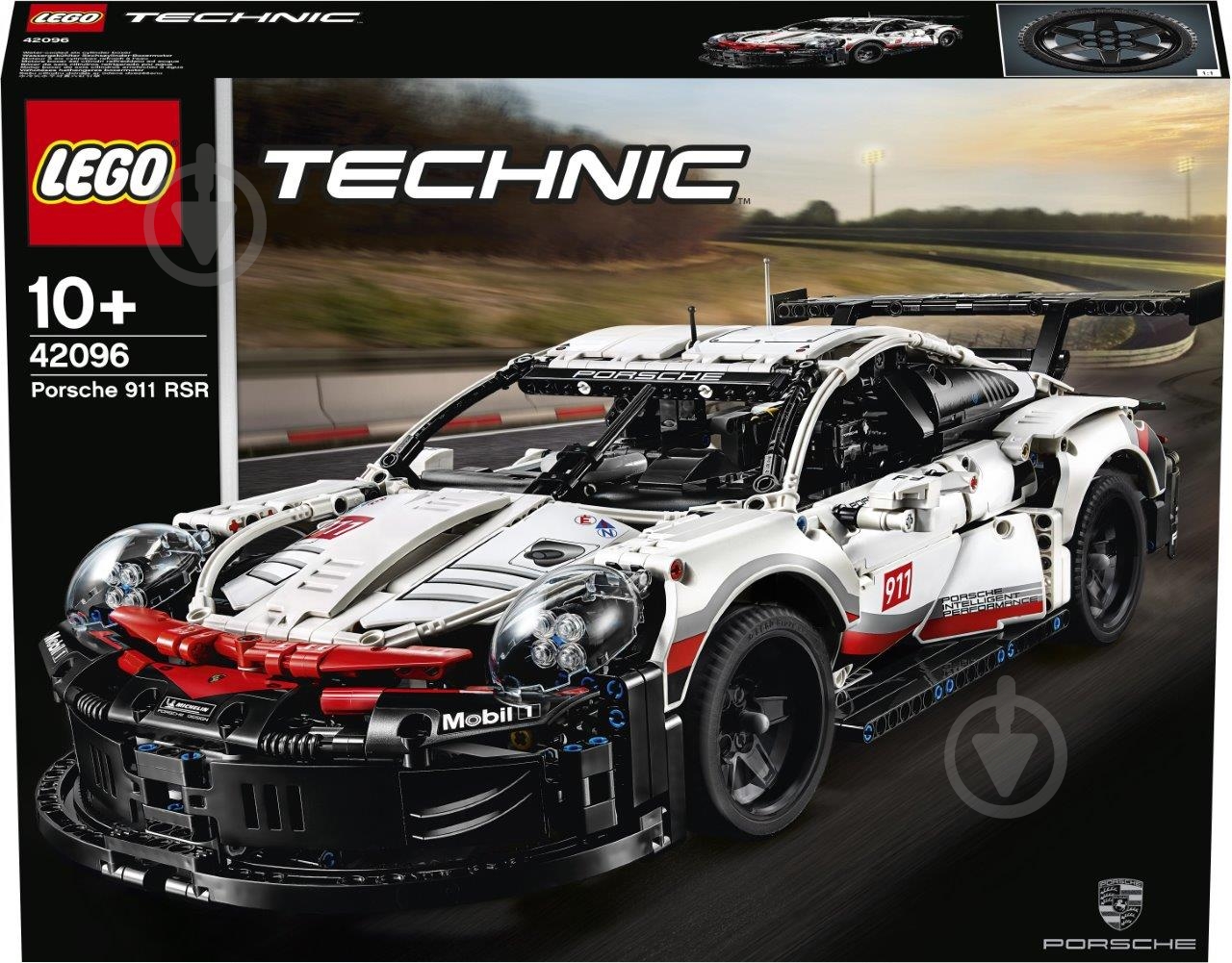 Конструктор LEGO Technic Porsche 911 RSR 42096 - фото 2 Конструктор LEGO Technic Porsche 911 RSR 42096 - фото 2