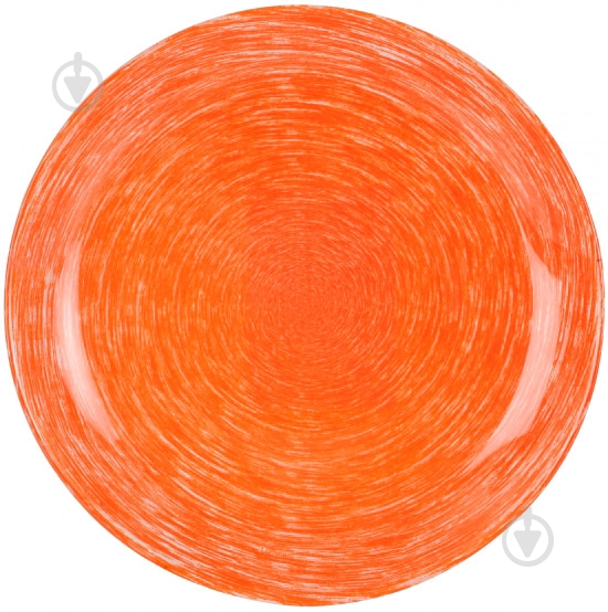 Тарілка обідня Luminarc 26,5 см P1401 Brush Mania Orange - фото 1