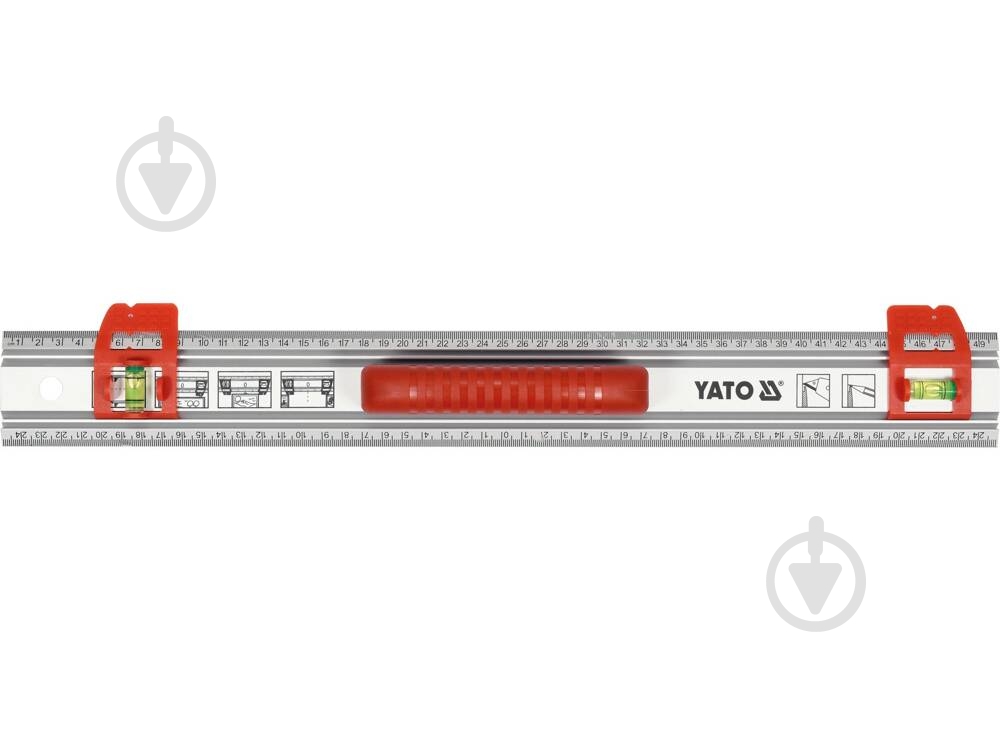 Линейка-уровень YATO YT-70715 - фото 1