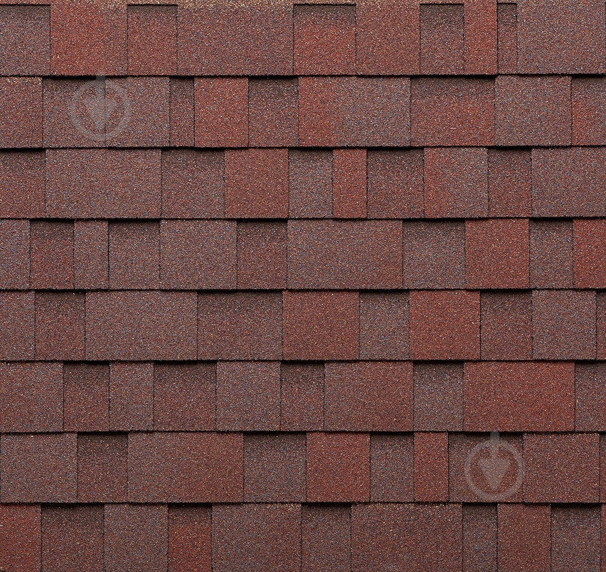 Бітумна черепиця MASTER J 519 Red Mapled 2 кв.м - фото 1