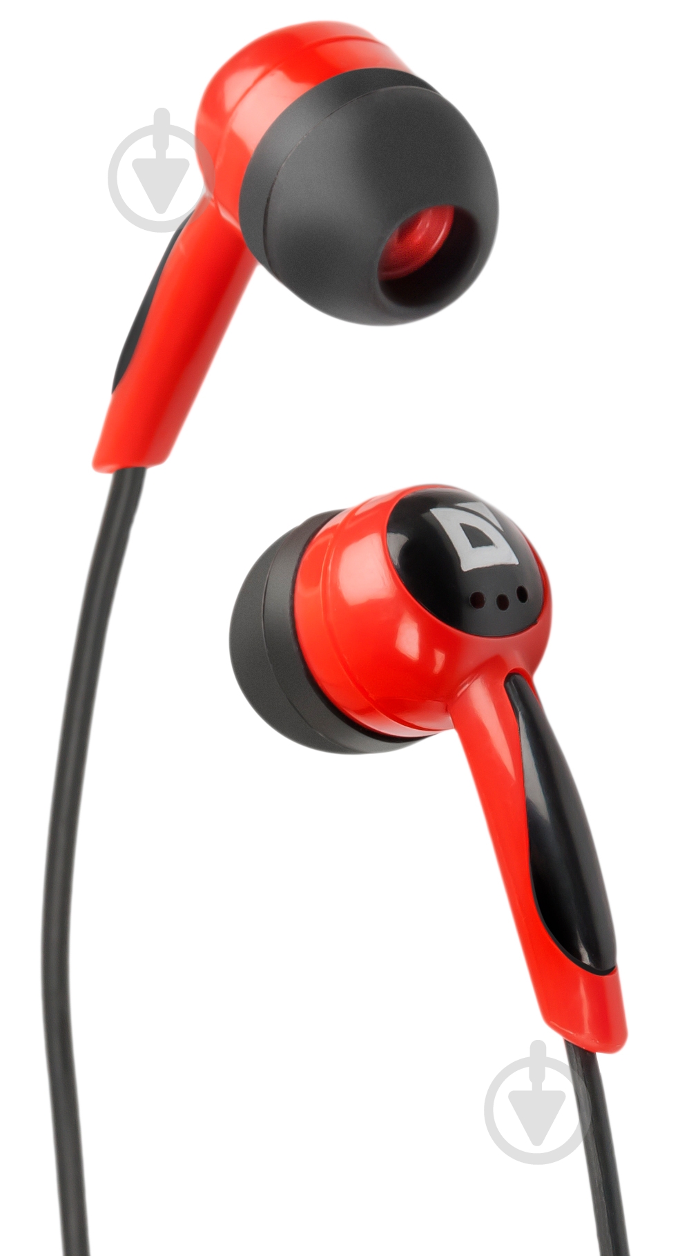 Навушники Defender Basic 604 red/black вставки - фото 2