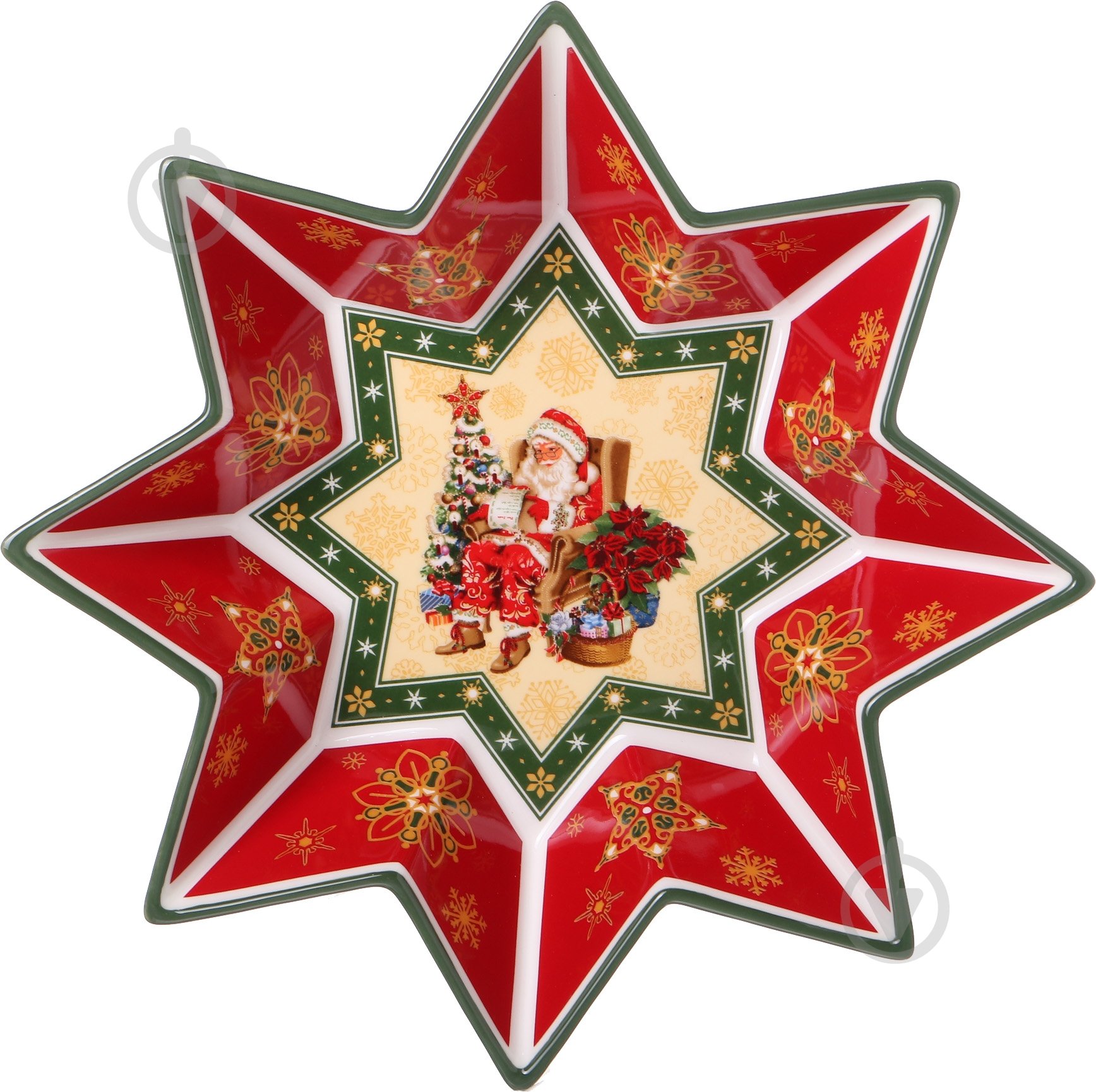 Салатник Lefard Зірка Christmas Collection 26 см - фото 1