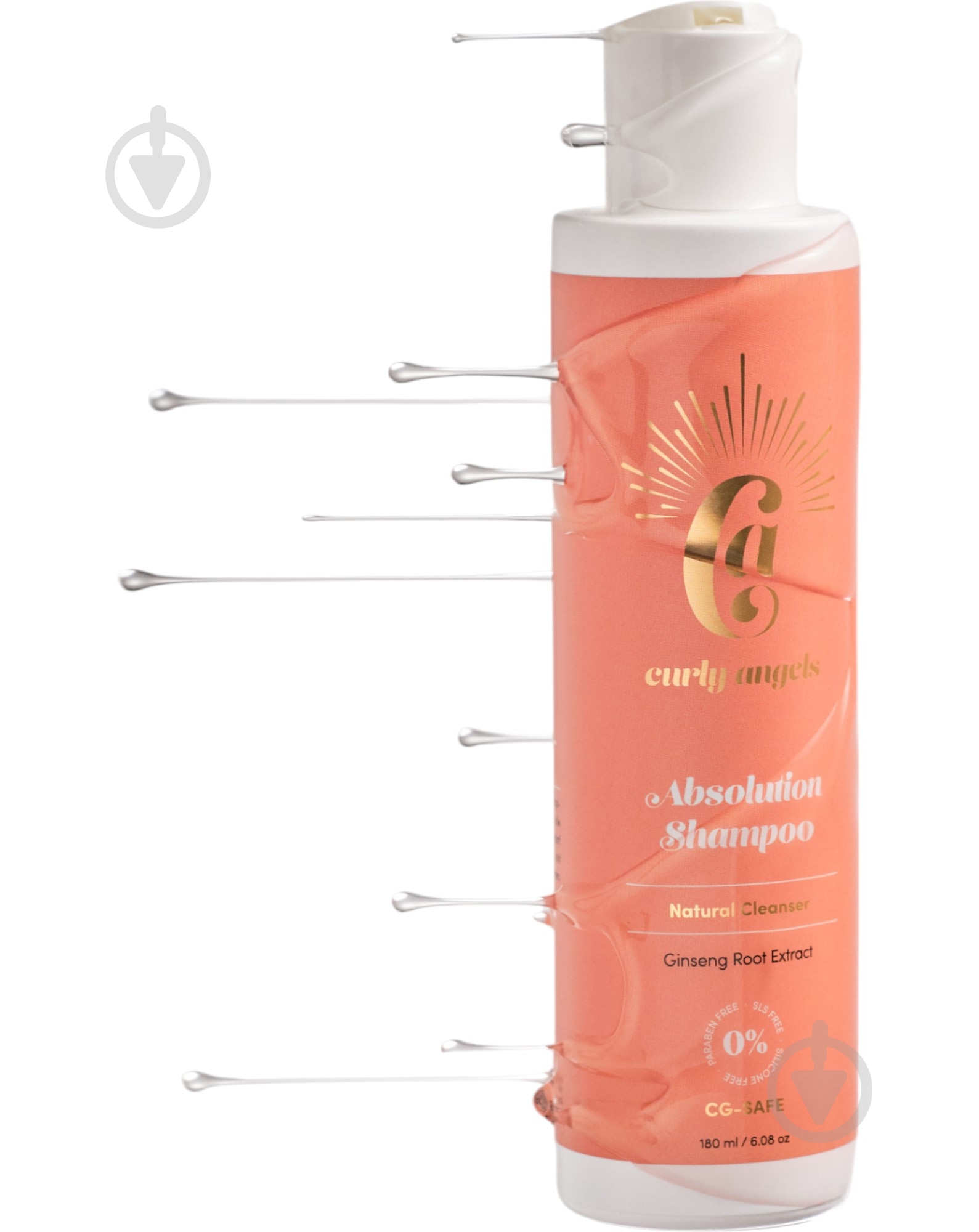 Гель для волосся Curly Angels Absolution Deep Cleansing Shampoo 180 мл - фото 1 Гель для волосся Curly Angels Absolution Deep Cleansing Shampoo 180 мл - фото 1