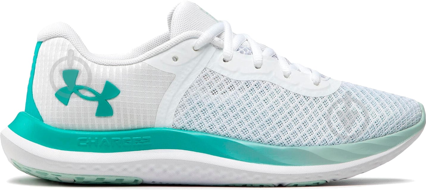 Кроссовки женские Under Armour UA CHARGED BREEZE 3025130-102 р.38 белые - фото 1