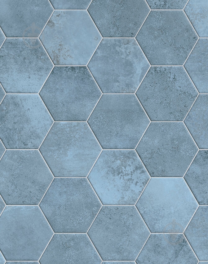 Плитка CERLAT Samoa Hex Aqua 22,5x25,9 - фото 2