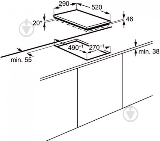 Варочная поверхность индукционная Electrolux EHH 93320 NK - фото 2 Варочная поверхность индукционная Electrolux EHH 93320 NK - фото 2