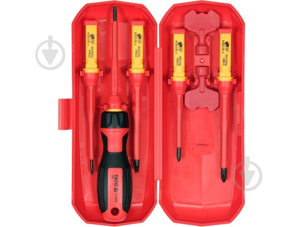 Набор отверток YATO YT-28294 - фото 1 Набор отверток YATO YT-28294 - фото 1