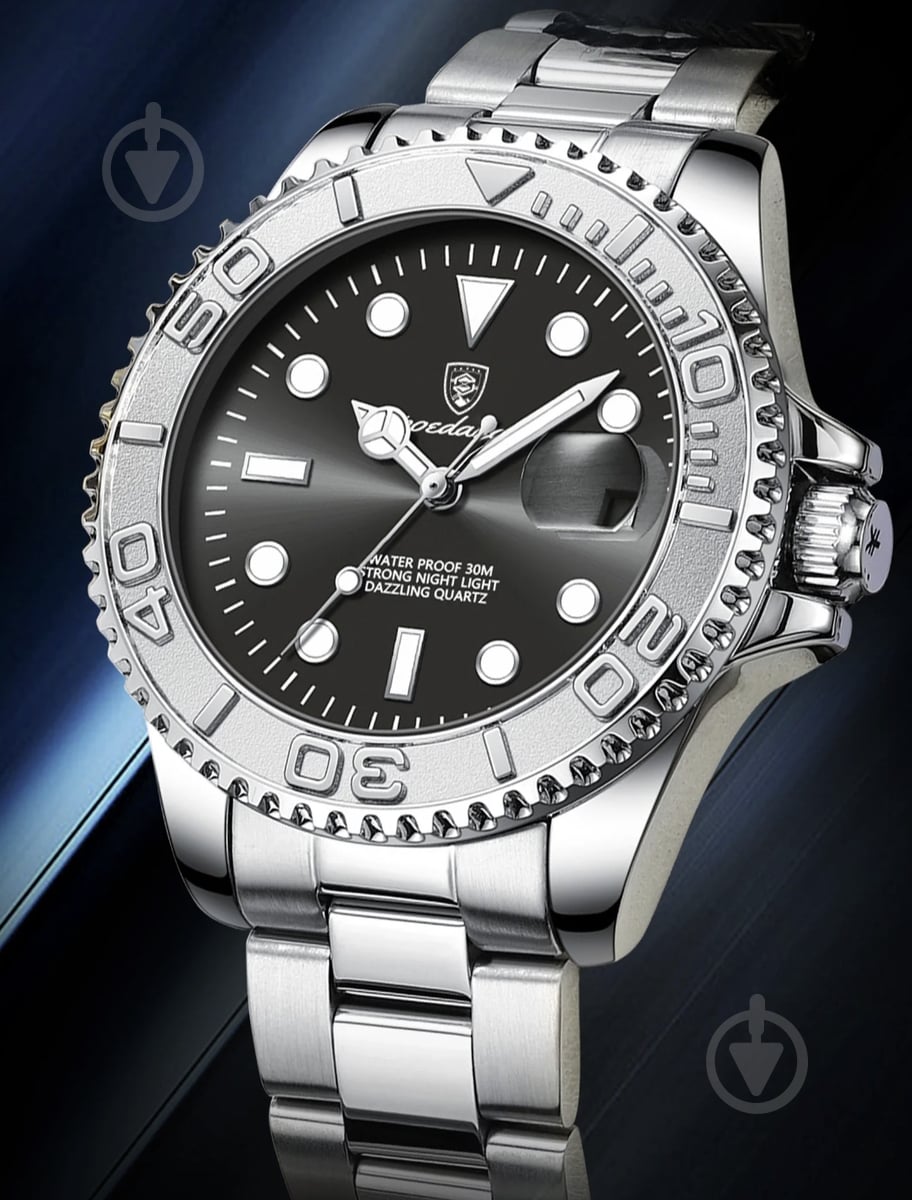 Наручний годинник Pilot Poedagar silver (1800) - фото 8